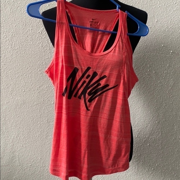Red Nike tank, XS cutout back - Picture 4 of 6